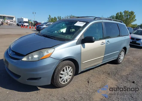 2006 Toyota Sienna Le z USA, uszkodzony, nr VIN 5TDZA23C06S409899